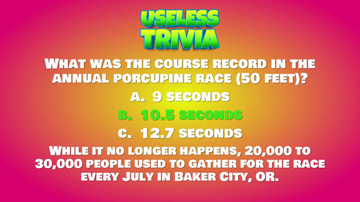 Useless Trivia Round Three image number null